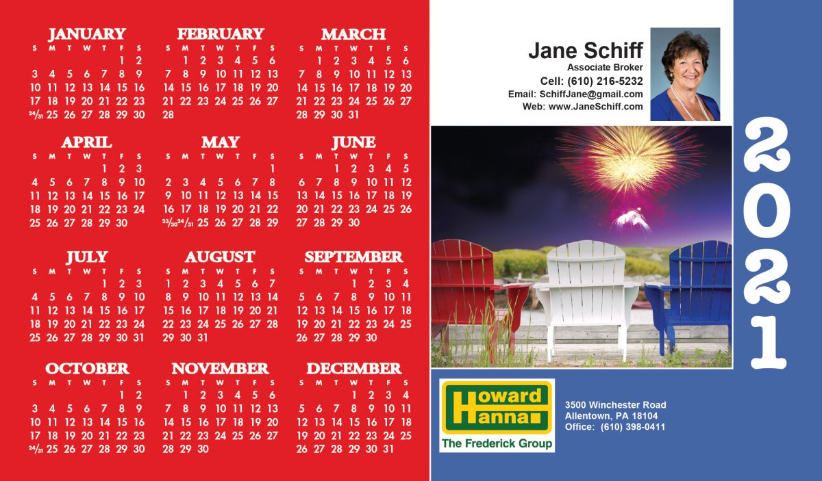 Real Estate Jumbo Postcard Calendars